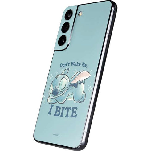 Disney Lilo and Stitch Dont Wake Me I Bite Galaxy S22 Skin